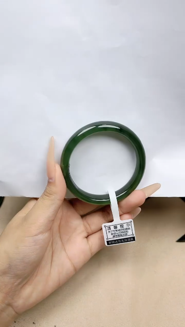 【闪购商品】和田玉手镯未镶嵌52/53圈口YY