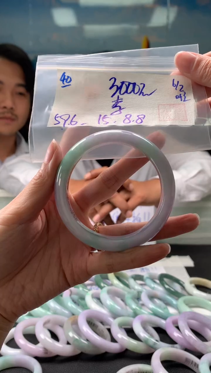 【闪购商品】翡翠手镯未镶嵌翡翠手镯 下单联系小耳机#40