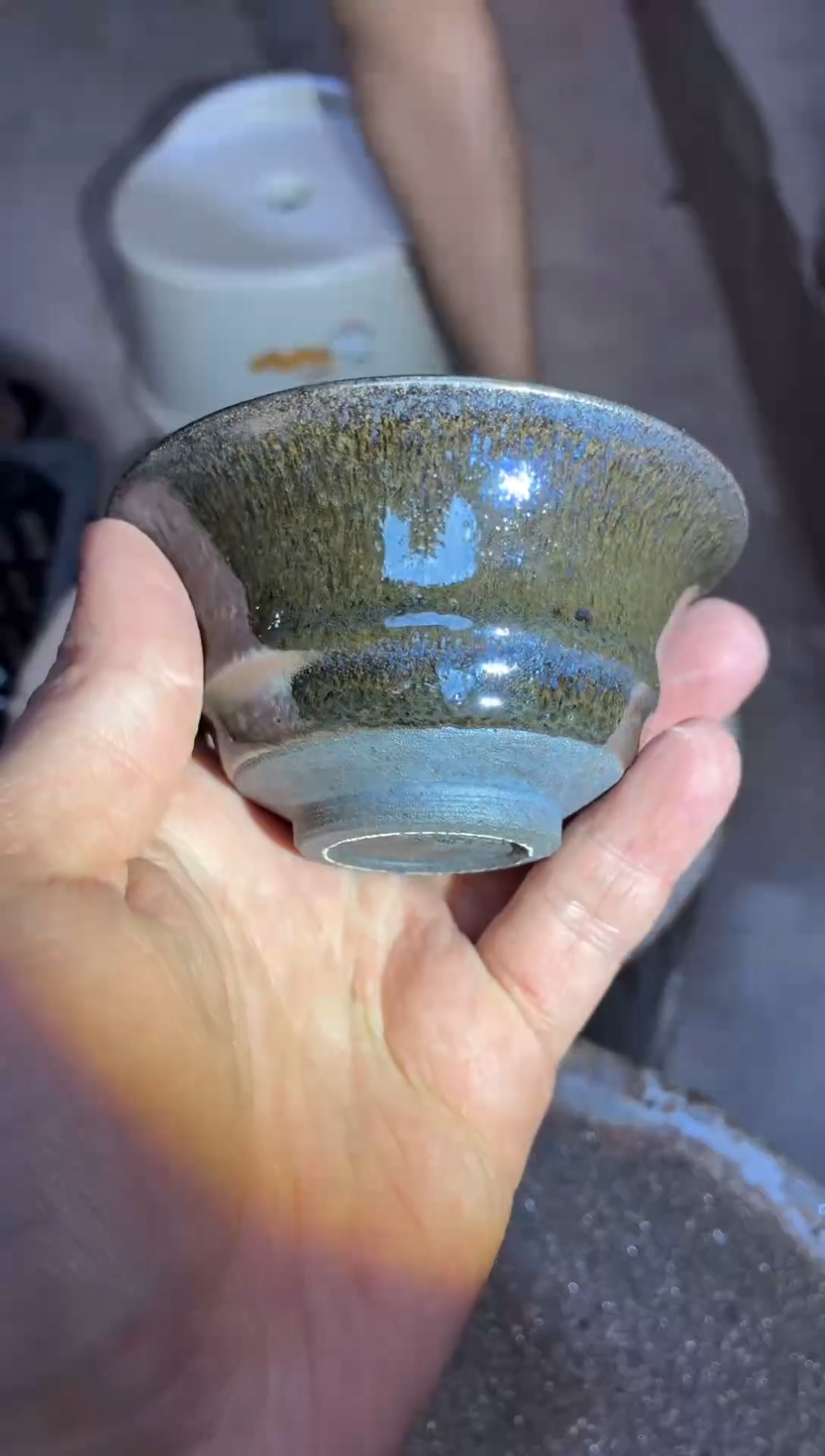 茶盏真柴烧建盏换点柴火