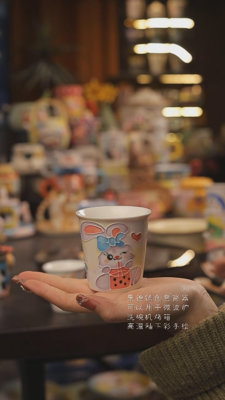 景德镇釉下彩绘设计师款式陶瓷