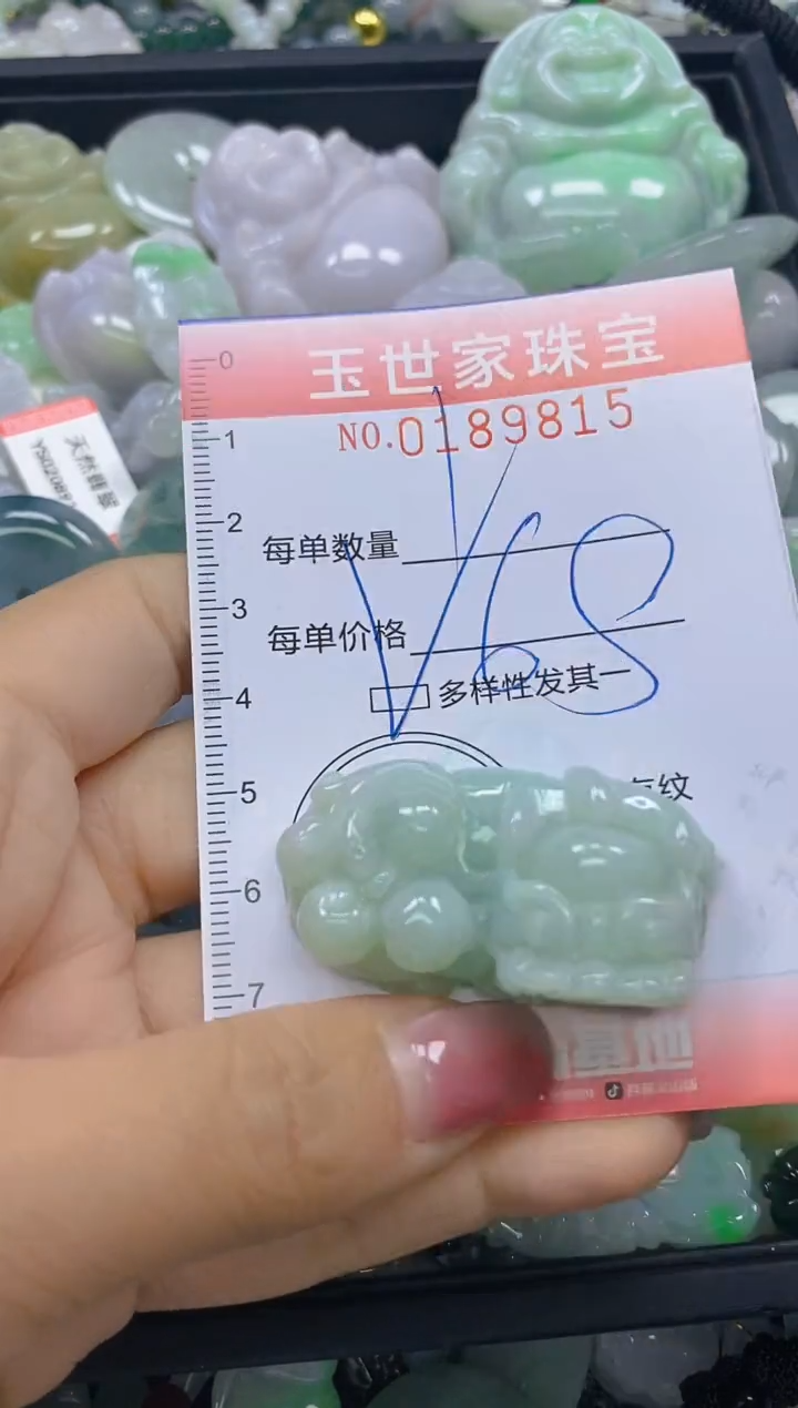 【闪购商品】翡翠颈饰未镶嵌闪购0189815多样性发其一