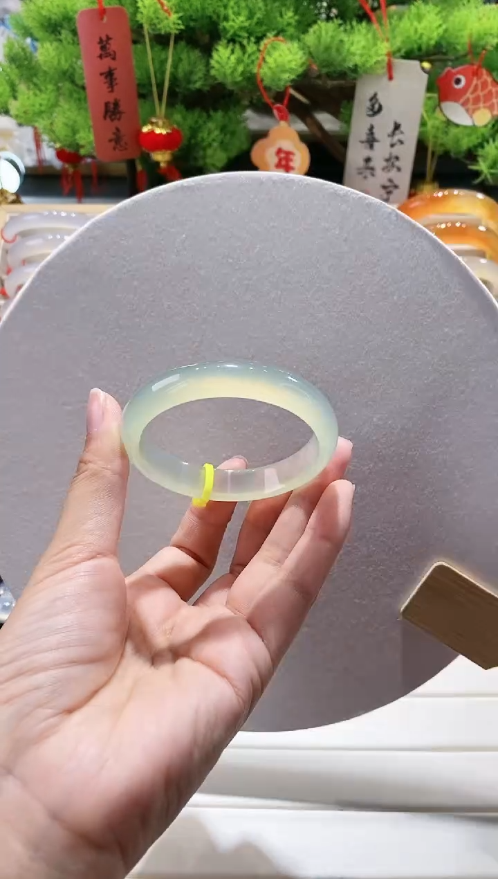 【闪购商品】玛瑙/玉髓手镯未镶嵌48-53.2