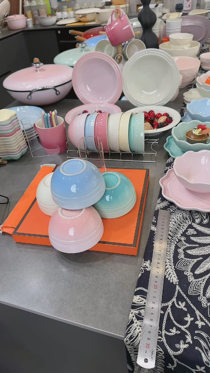 【闪购商品】瓷四色米饭碗