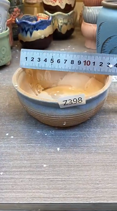 @@陶瓷多肉花盆Z398