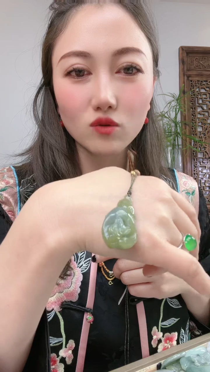 【闪购商品】翡翠吊坠(不含链)未镶嵌寿色 悟  道