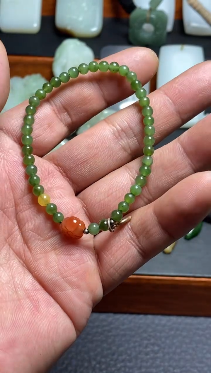 【闪购商品】和田玉手串未镶嵌6
