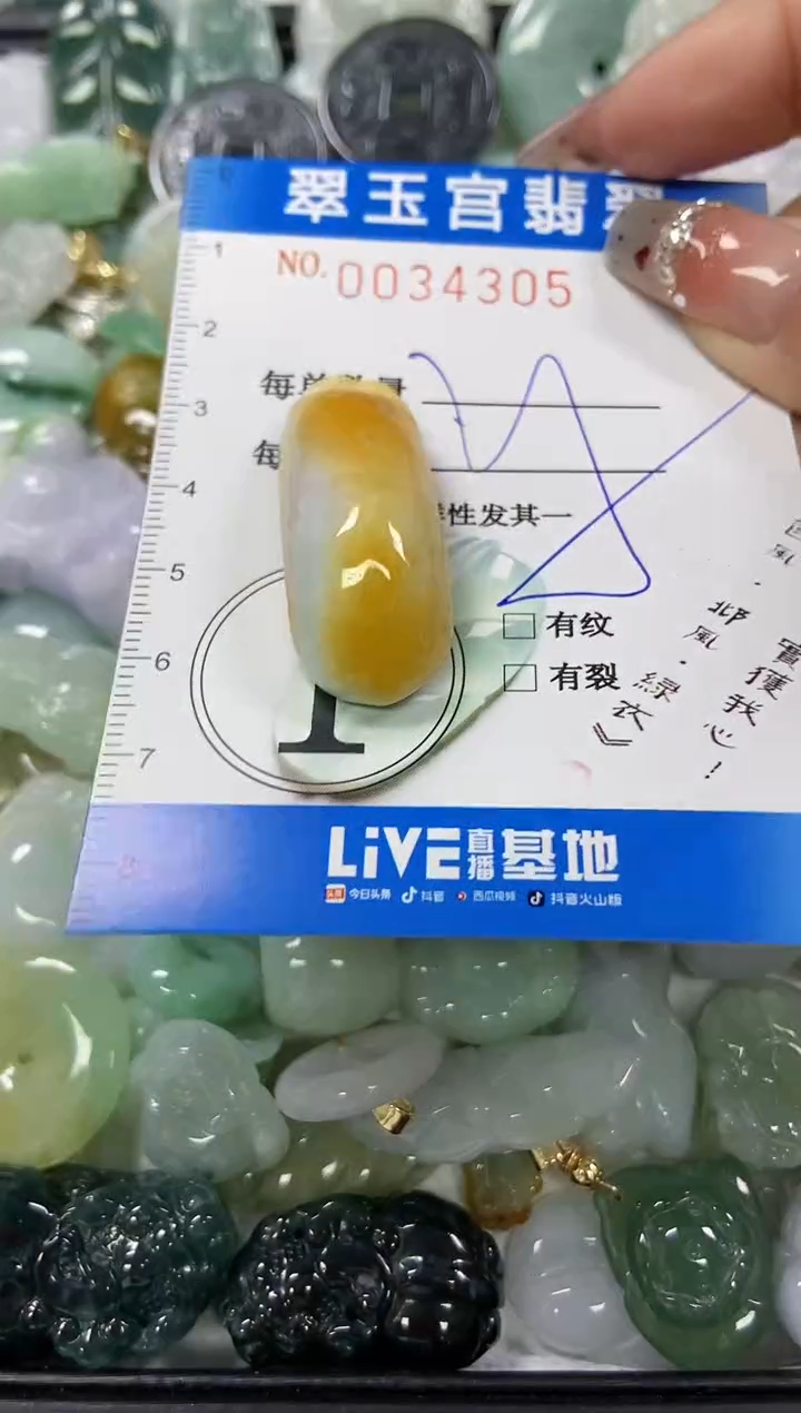 【闪购商品】翡翠颈饰未镶嵌闪购商品0034305