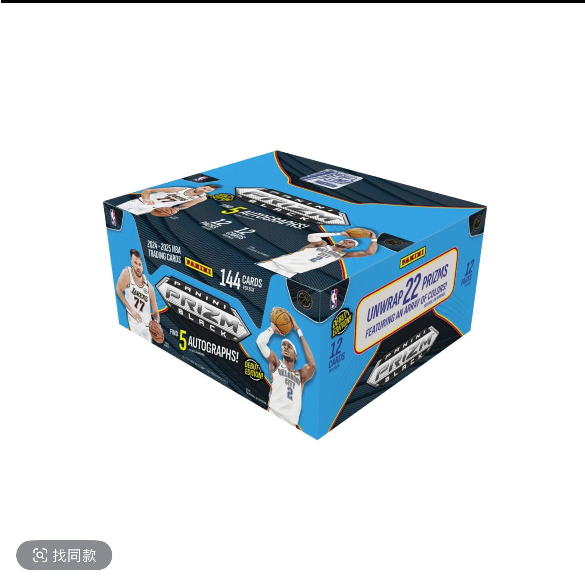 【老唐solo】24-25 Prizm Black 先行 帕尼尼  未成年人禁止下单