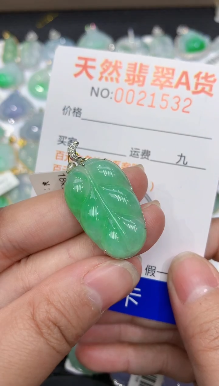 【闪购商品】翡翠颈饰18K金镶嵌111111111111