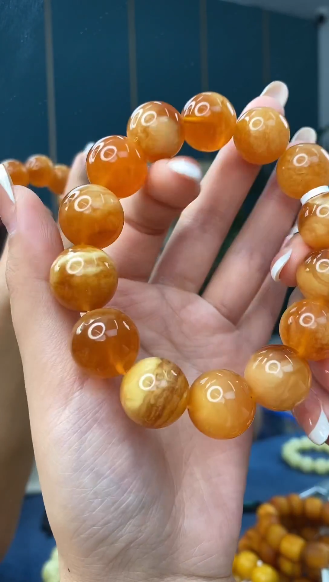 裸石琥珀未镶嵌12/24多样性发其一60