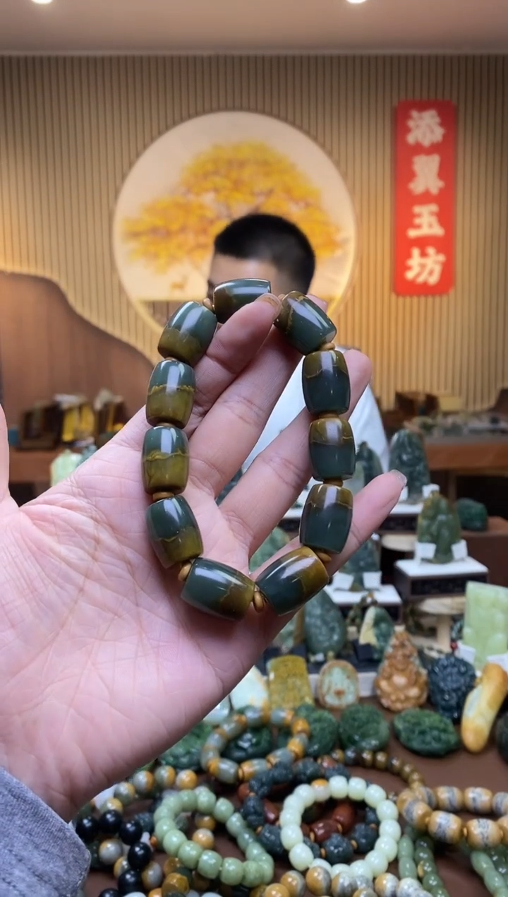 【闪购商品】和田玉手串未镶嵌多样性随机发一