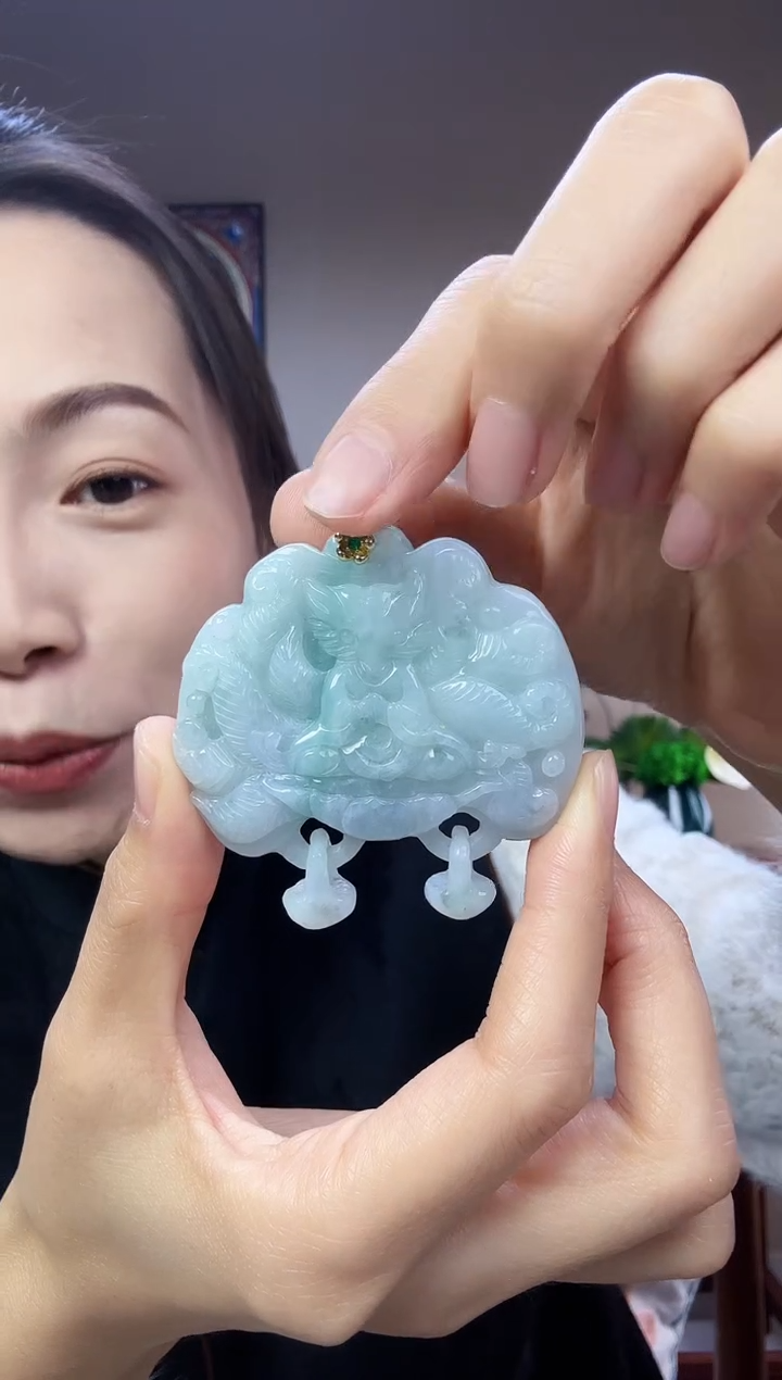 【闪购商品】翡翠颈饰未镶嵌特色原创翡翠颈饰