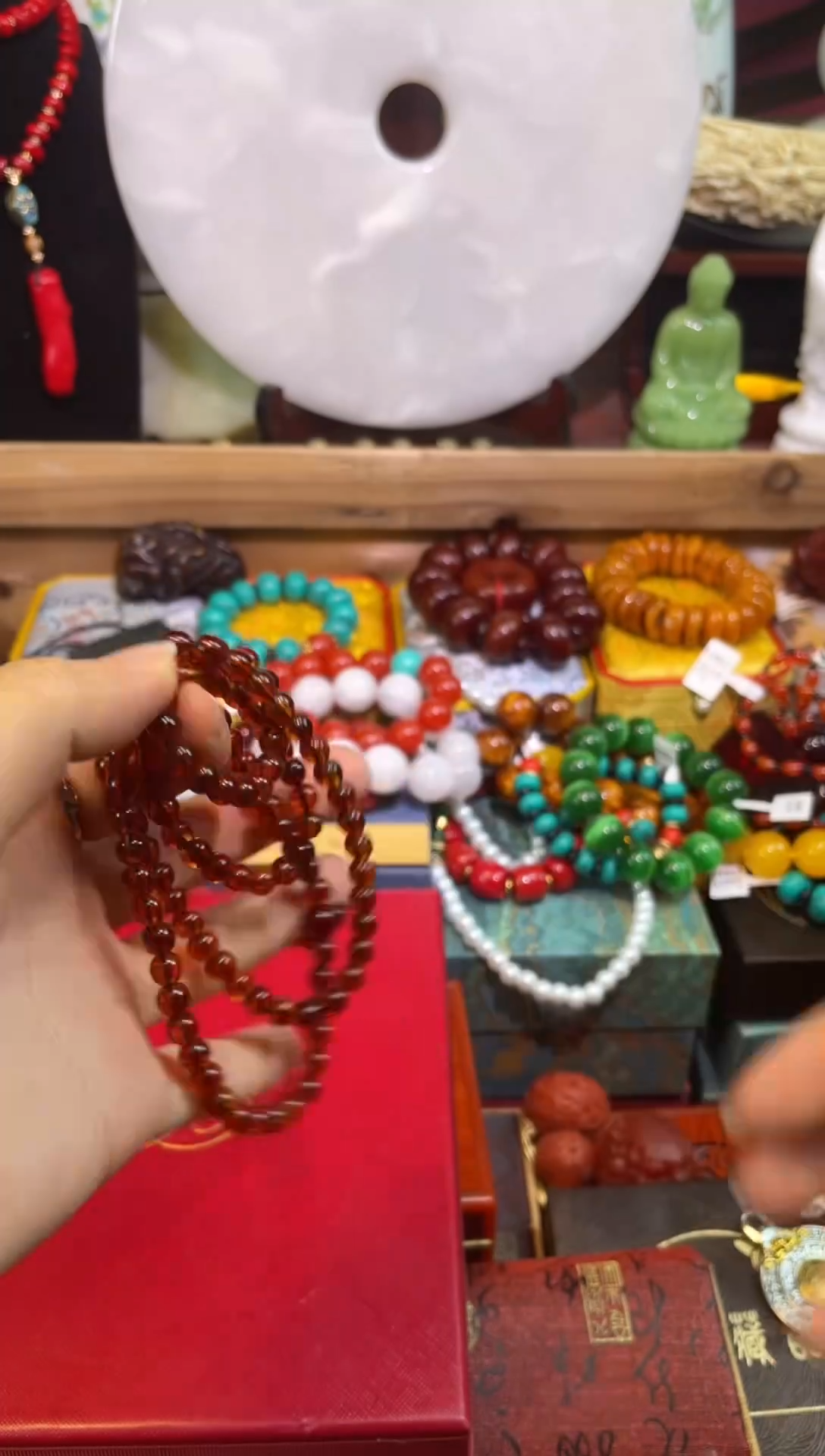 【闪购商品】血珀裸石未镶嵌李总专属链接手串--