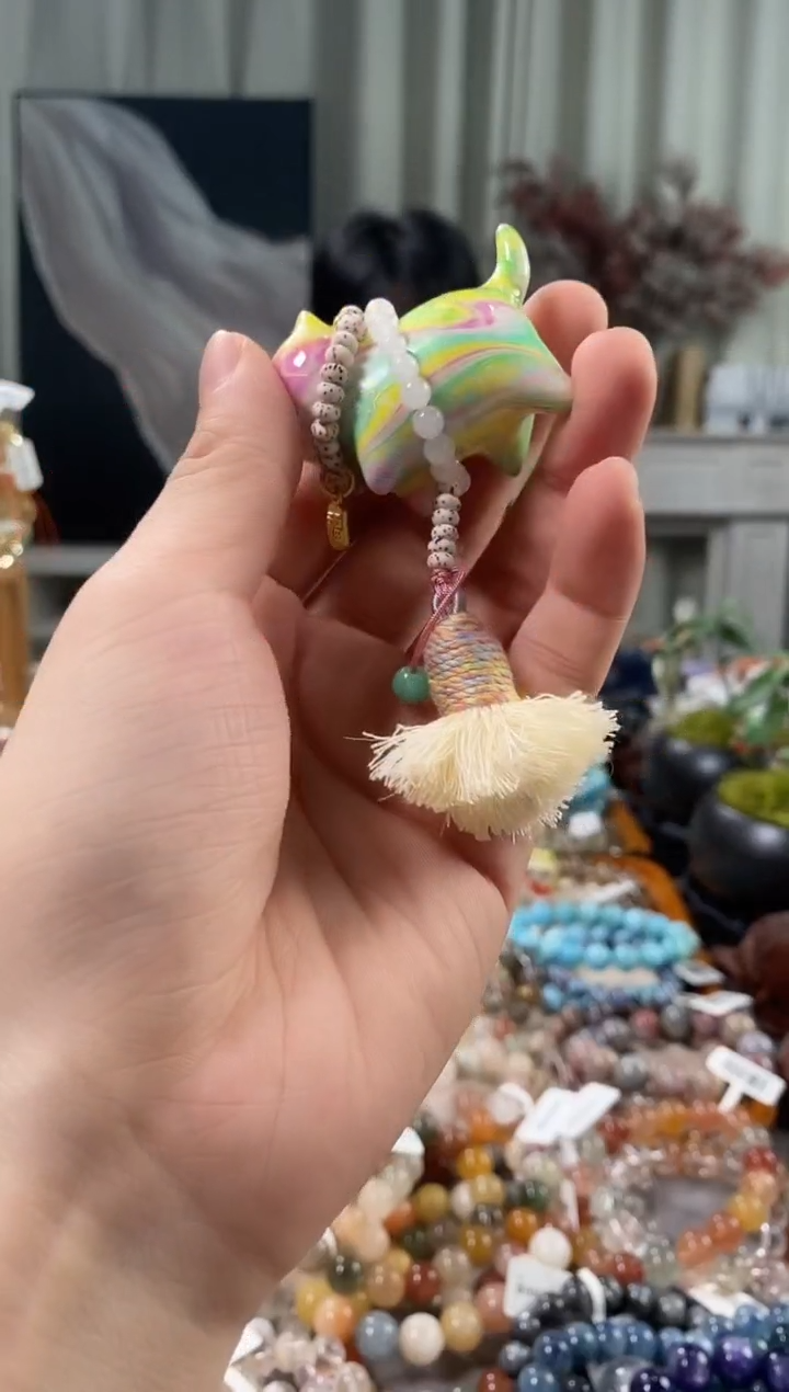 未镶嵌手链水晶尛*小猫