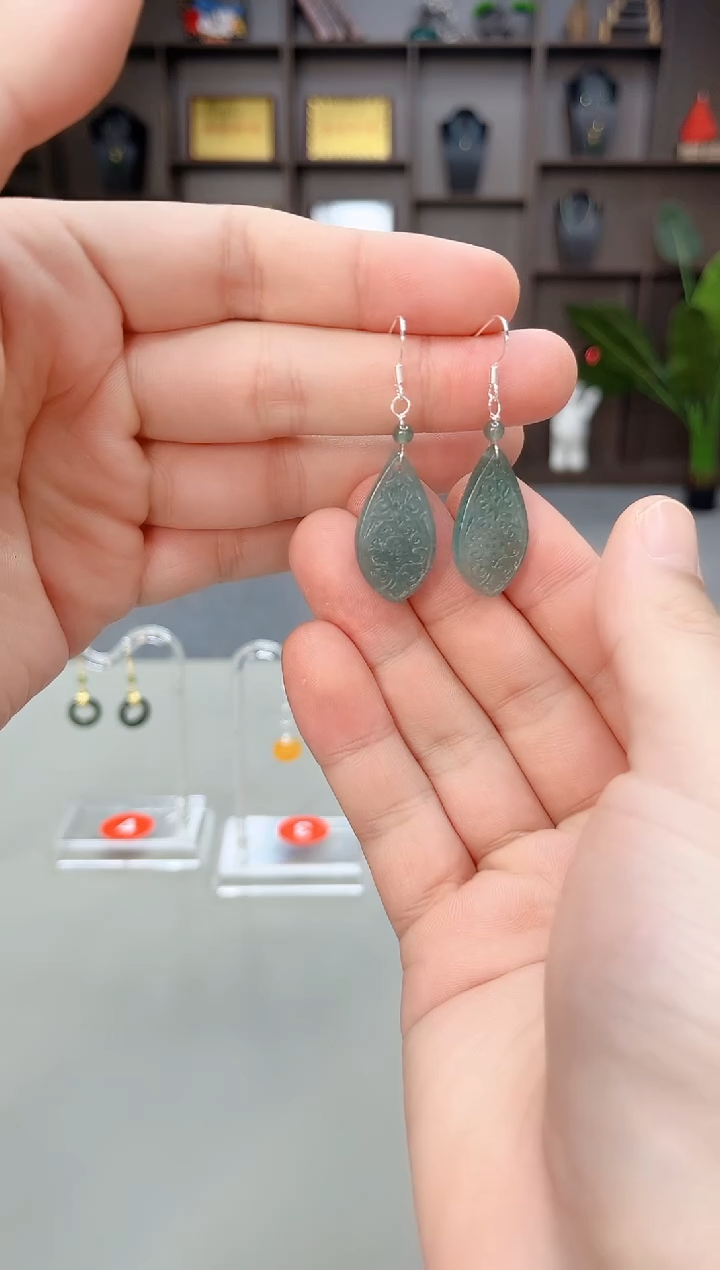 未镶嵌翡翠耳饰X20