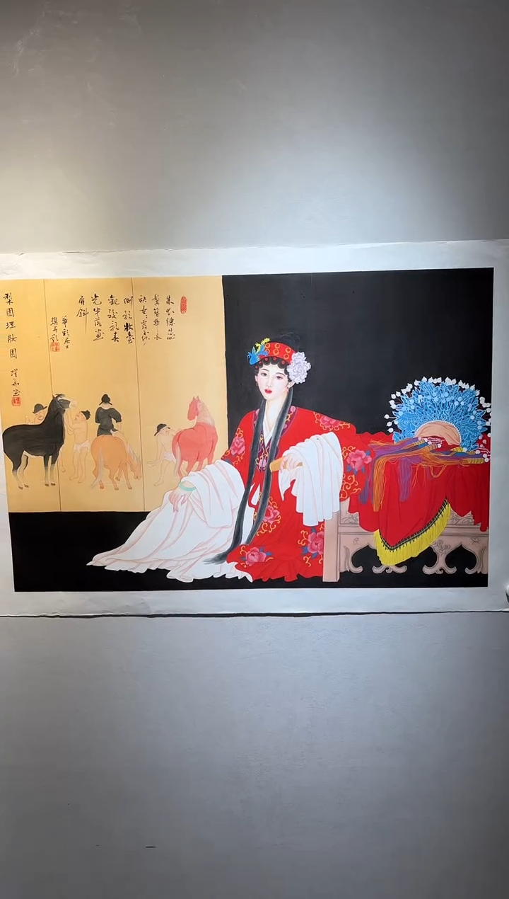 国画国画RW-1300798-张跃华央创美术馆精品定制备案作品