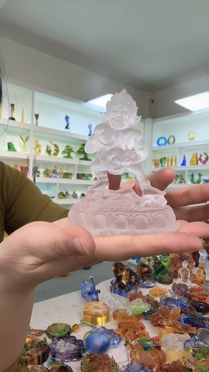 手工艺品琉璃白色