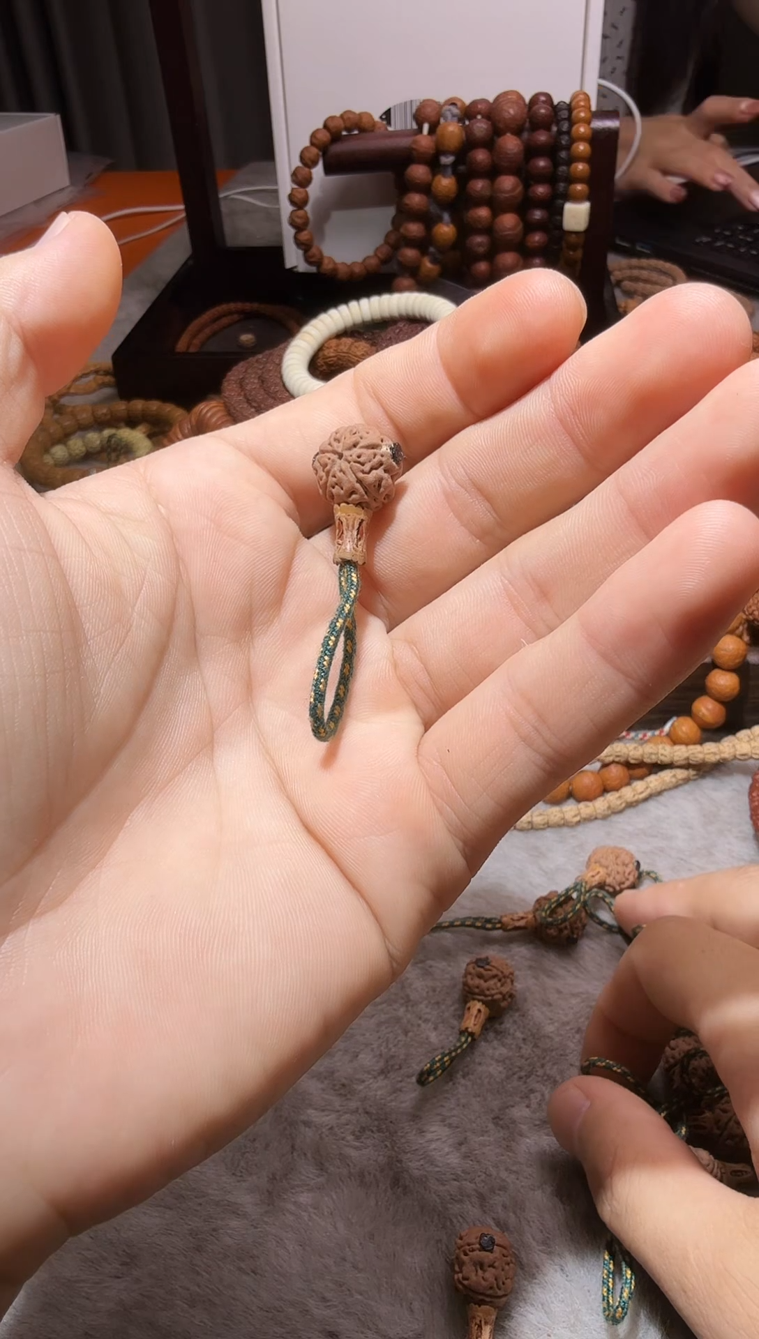 手串金刚菩提老树王三通 尺寸14