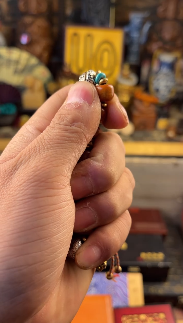 吊坠滴血莲花菩提 三三甄选