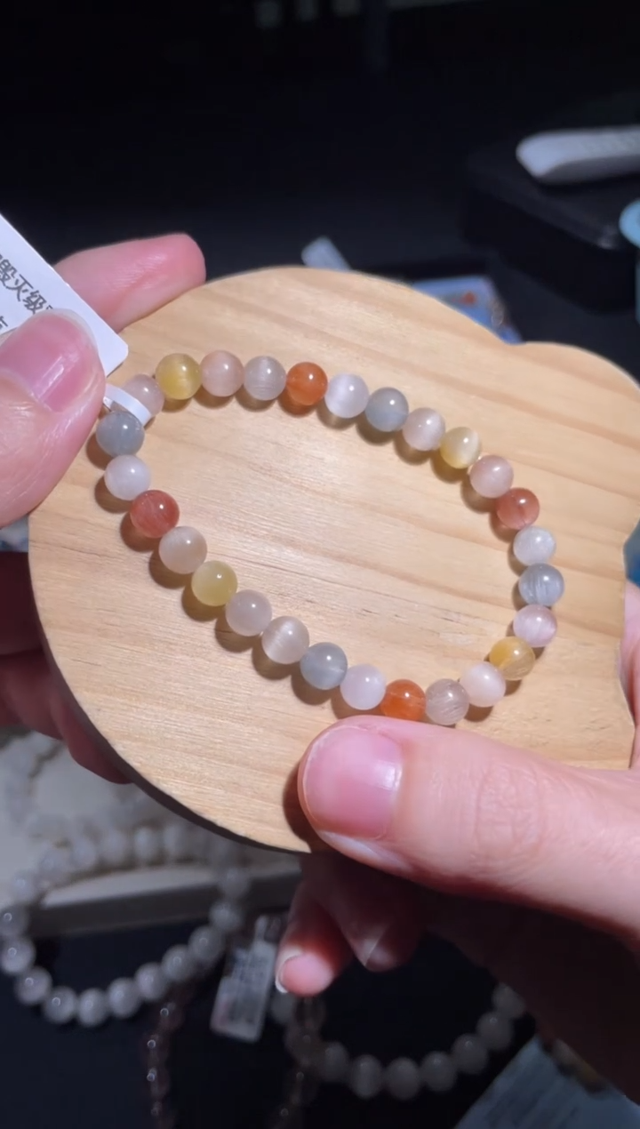 水晶手链未镶嵌235号多样性发一F 6+