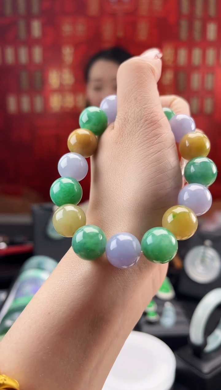 【闪购商品】翡翠手串未镶嵌珠串