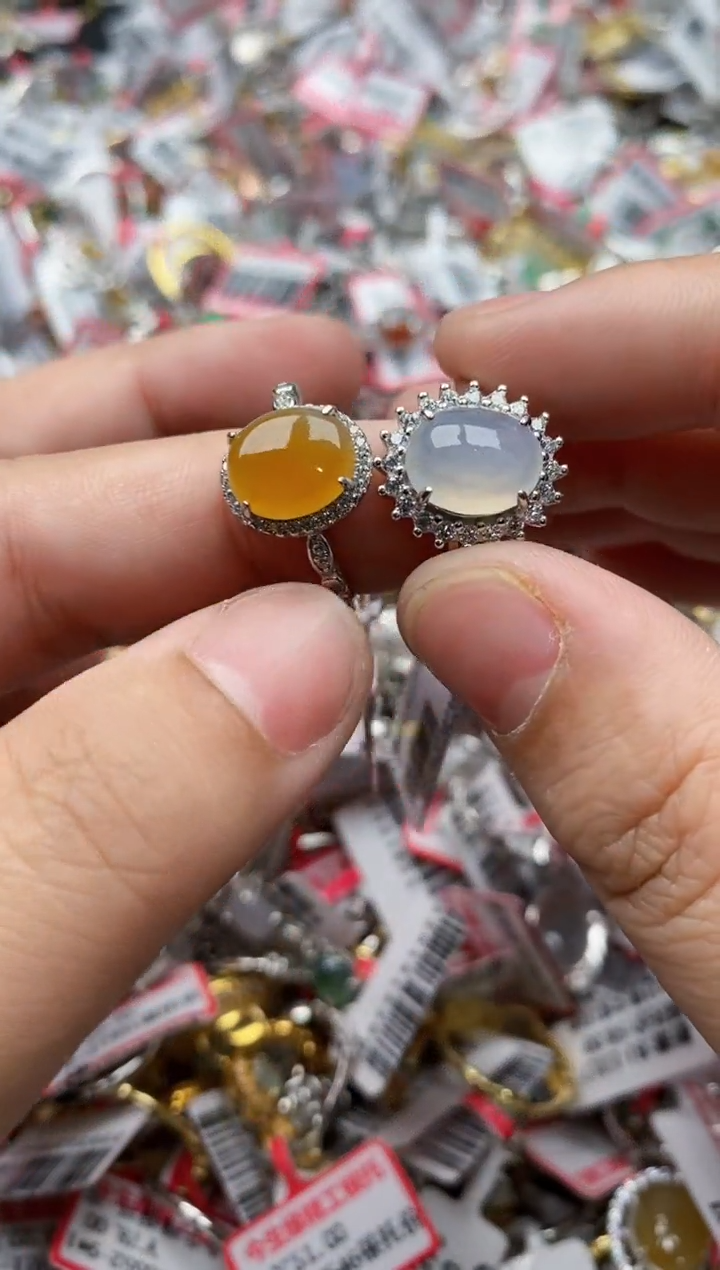 【闪购商品】翡翠戒指银S925镶嵌33333---1