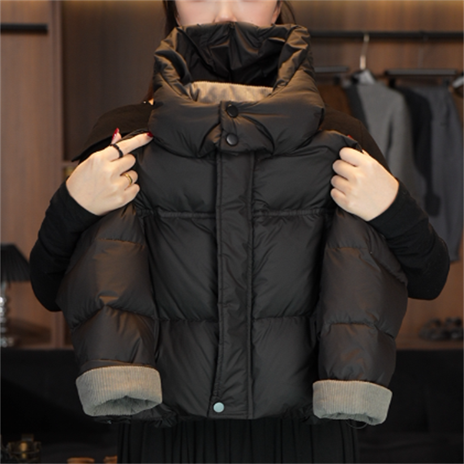 【CW专属】男女童冬季双倍充绒量韩版保暖加厚羽绒服时尚潮款