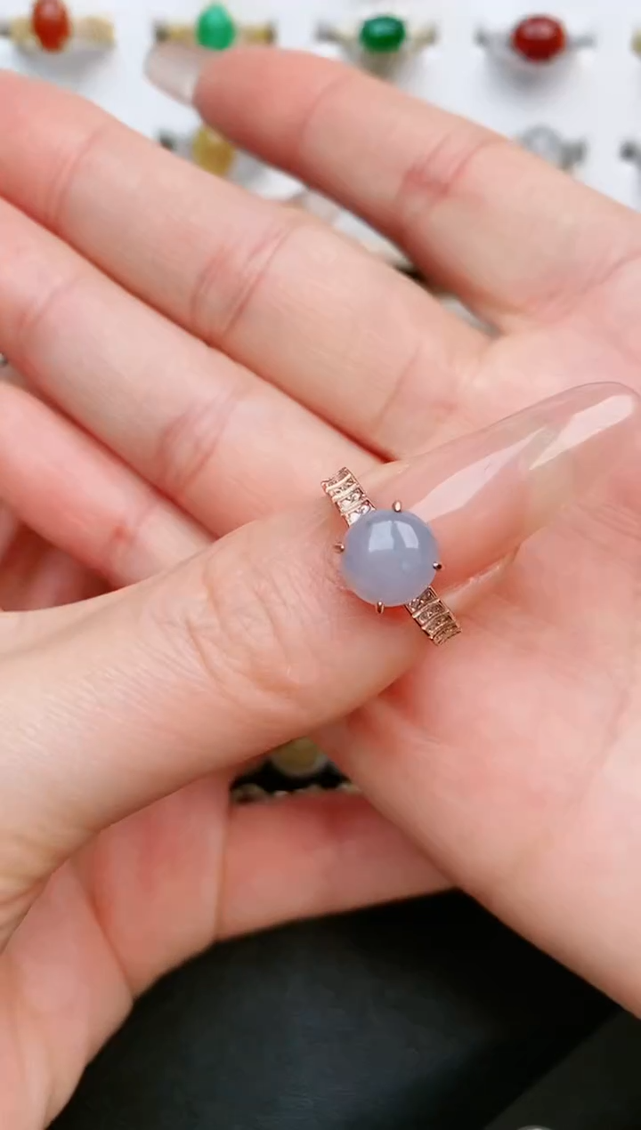 【闪购商品】翡翠戒指银S925镶嵌....