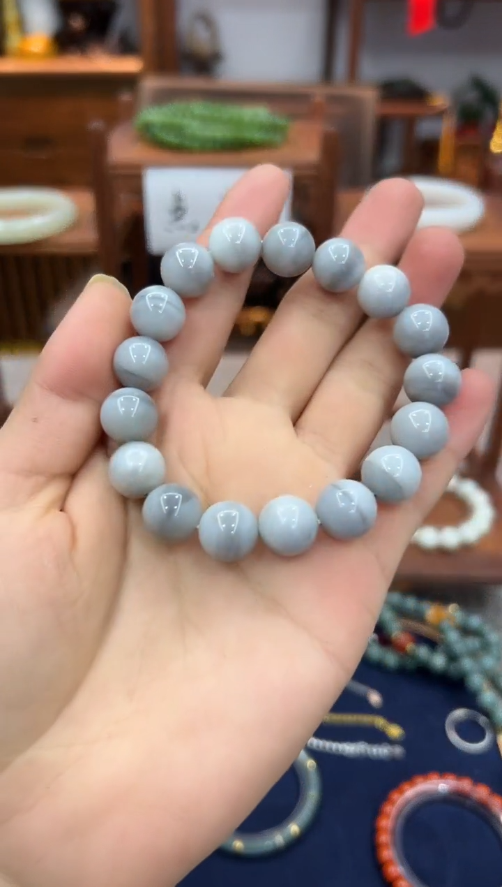 【闪购商品】和田玉手串未镶嵌手串-112329