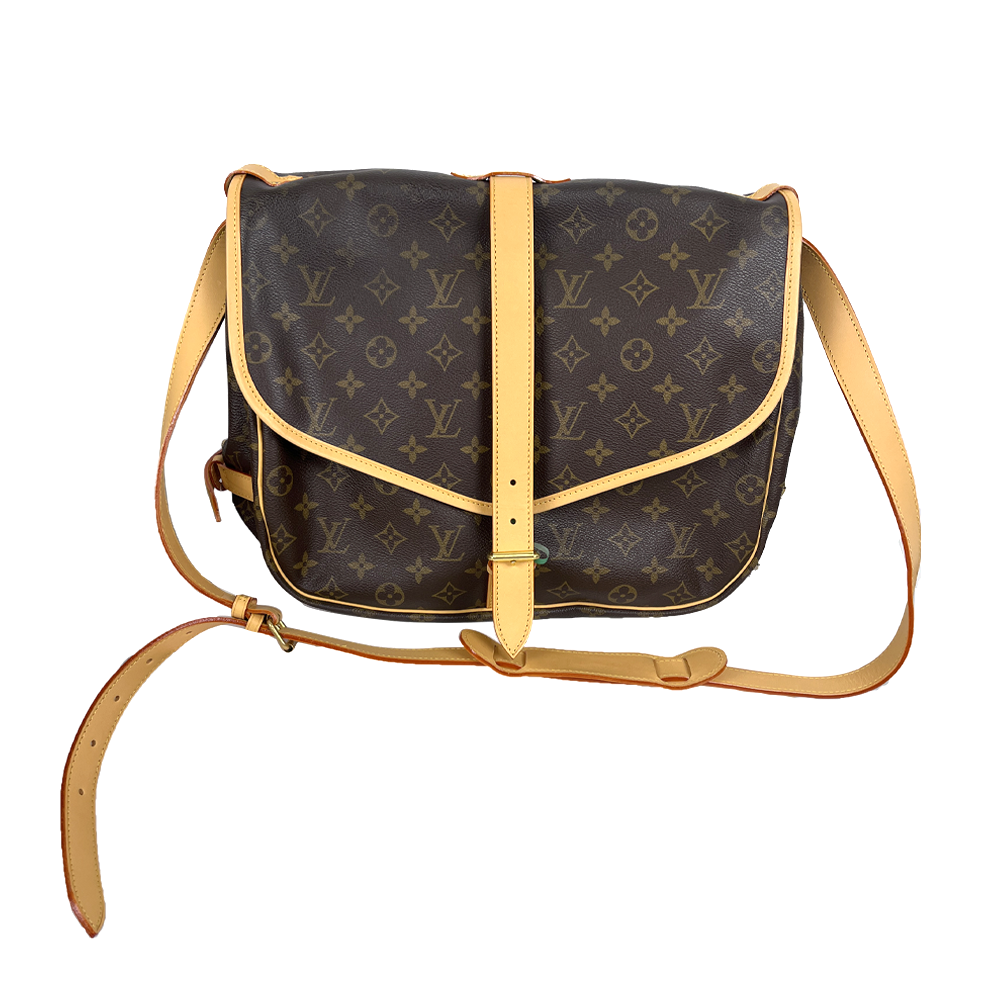 95新 LouisVuitton/路易威登  中号双子星34斜挎包 植鞣革升级