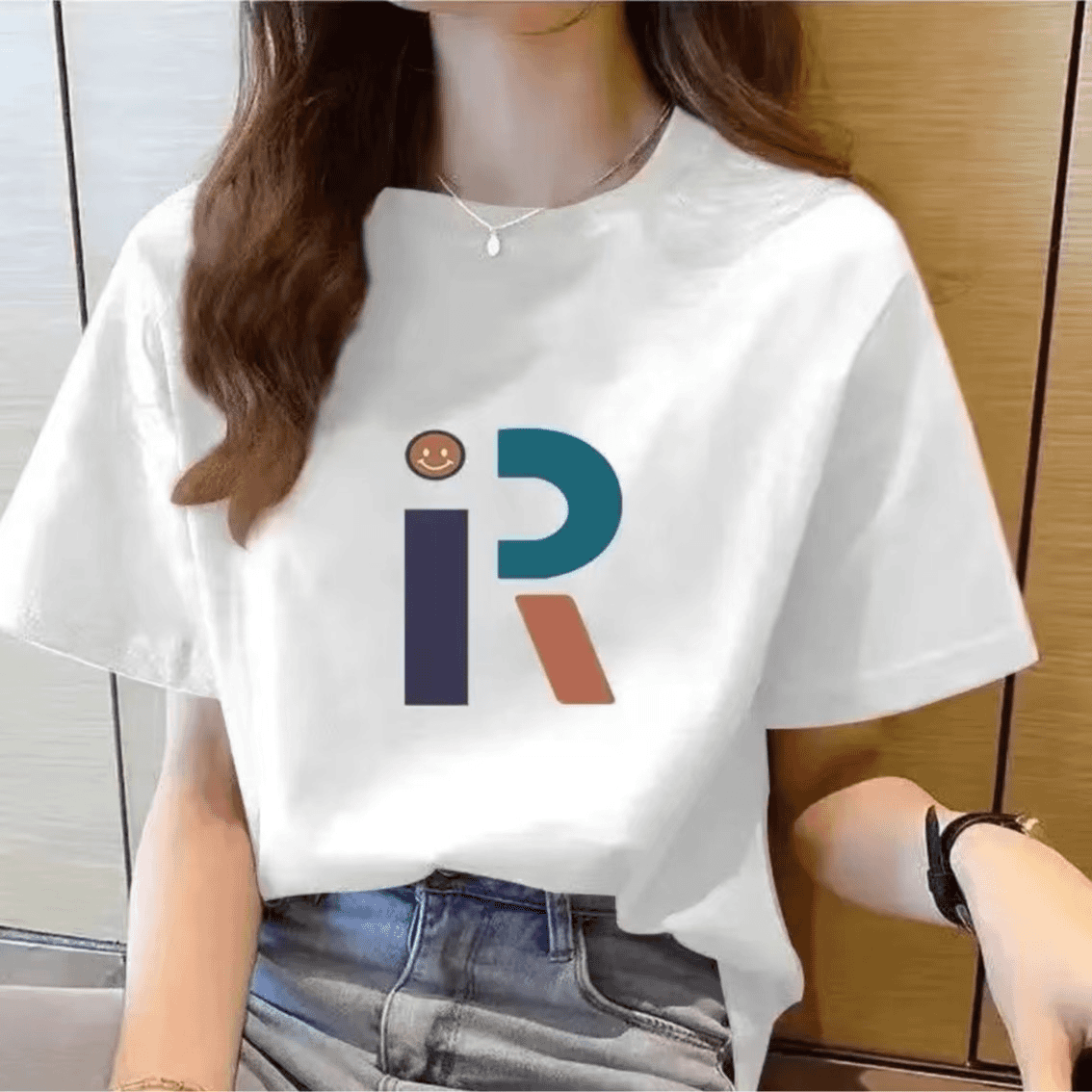 【100%纯棉】夏季上新女款女士时尚百搭潮流短袖t恤圆领显瘦半袖