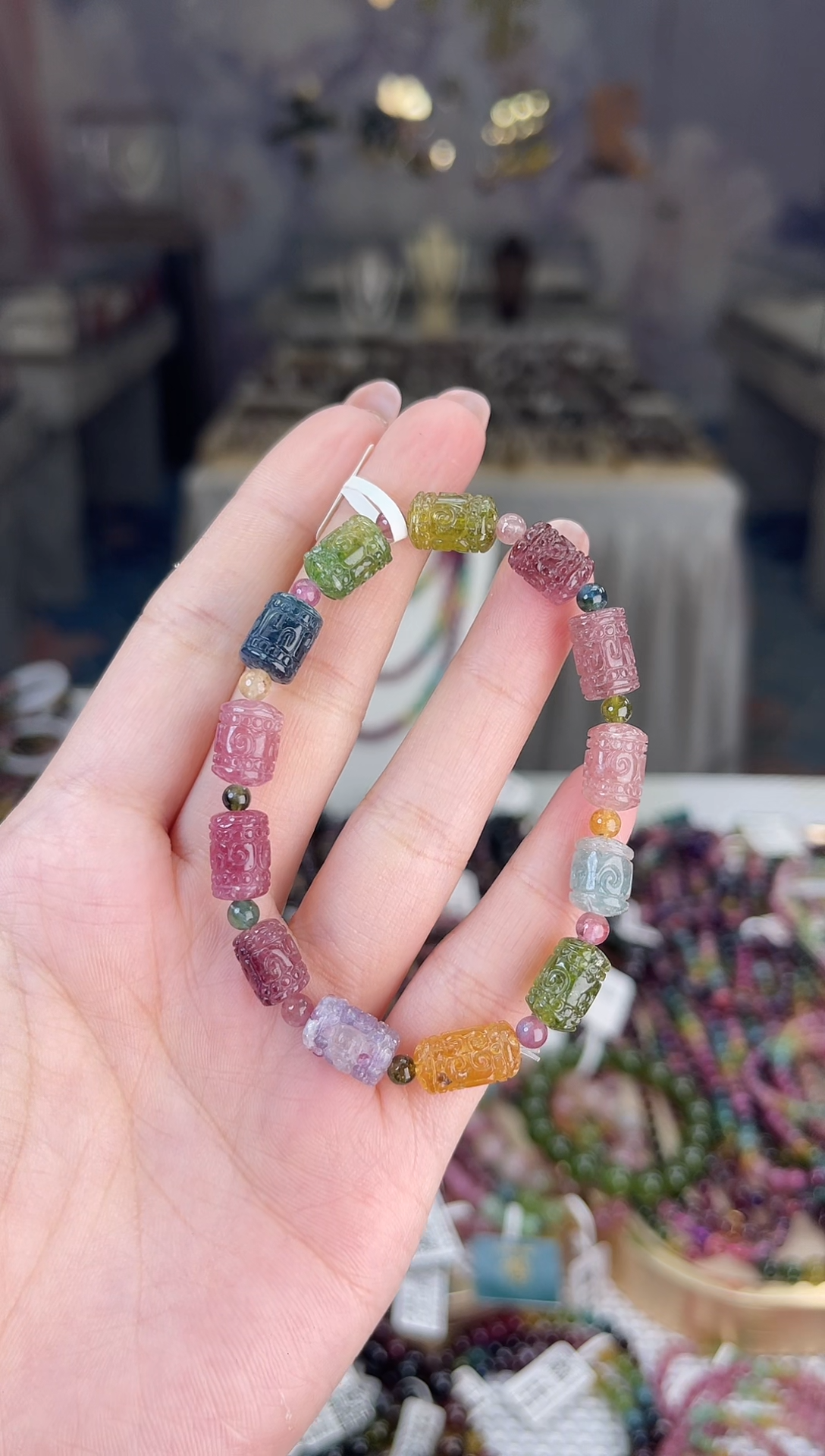 【闪购商品】碧玺/未镶嵌碧玺手串多样性发货