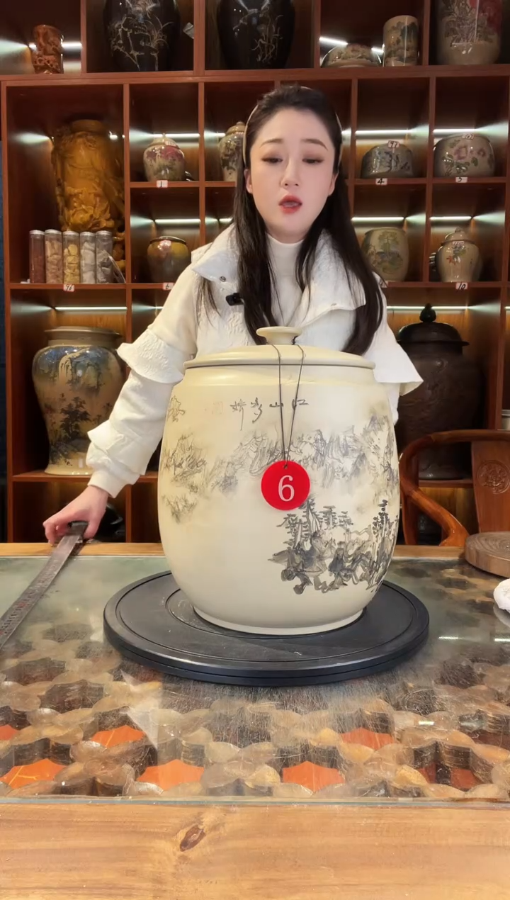 【闪购商品】缸云南建水紫陶白泥缸@6