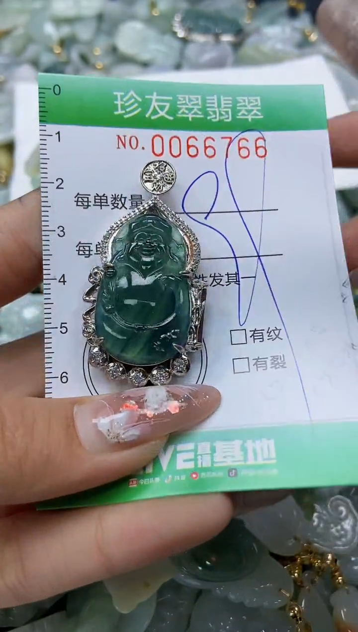 【闪购商品】翡翠颈饰未镶嵌闪购0066766