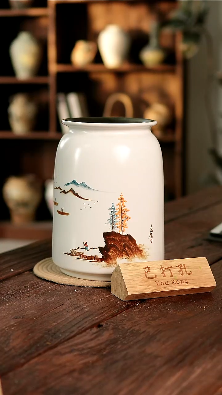 摆件26-212高28口15误差2已打孔瑕疵孤品