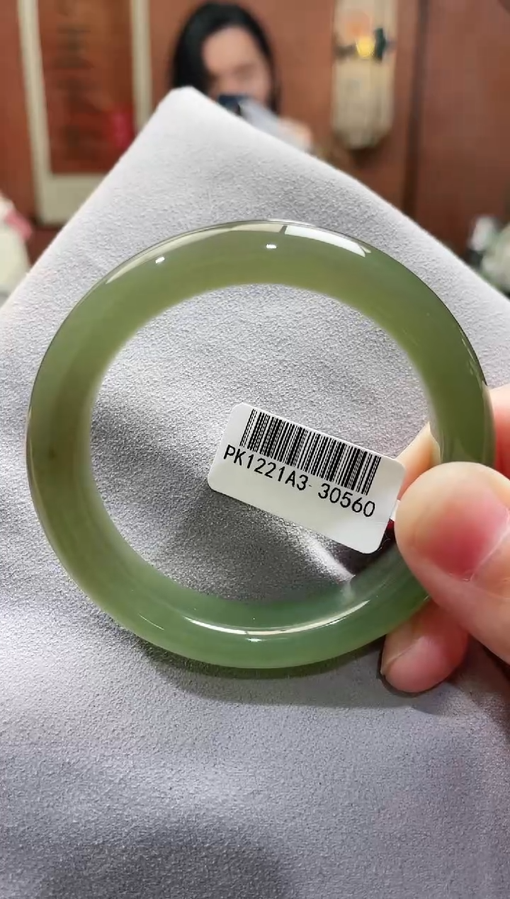 【闪购商品】和田玉手镯未镶嵌60圈口