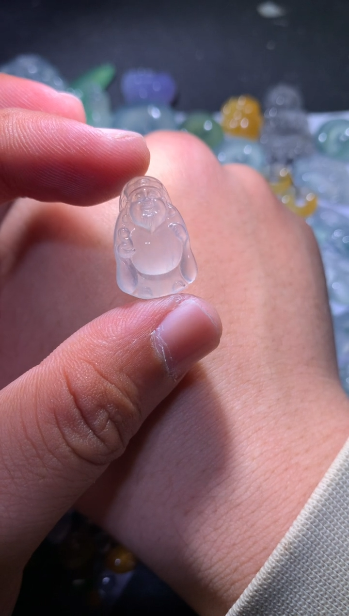 【闪购商品】翡翠颈饰未镶嵌财神