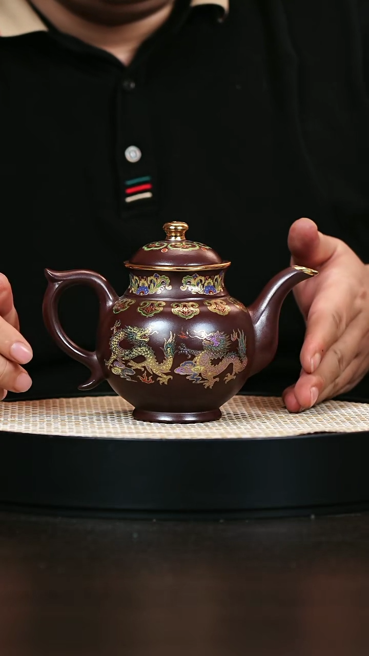茶壶紫砂宫灯     