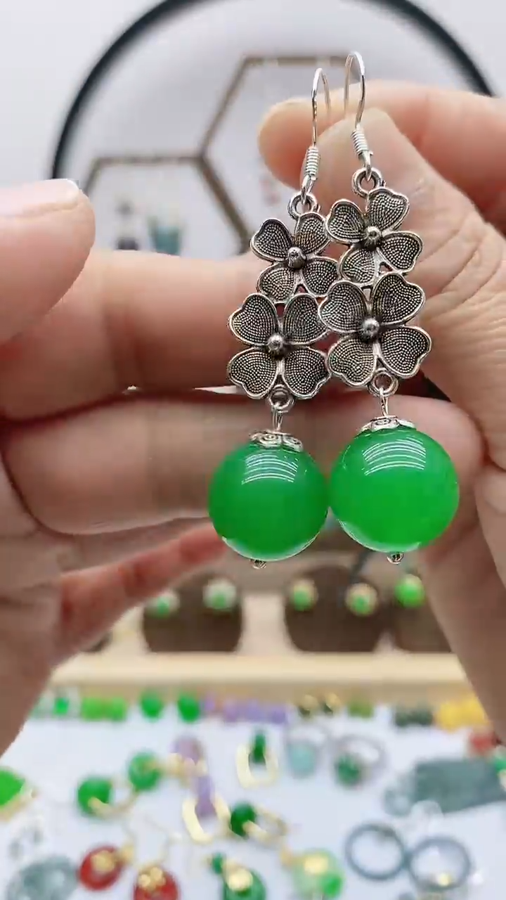 未镶嵌耳饰玛瑙/玉髓194