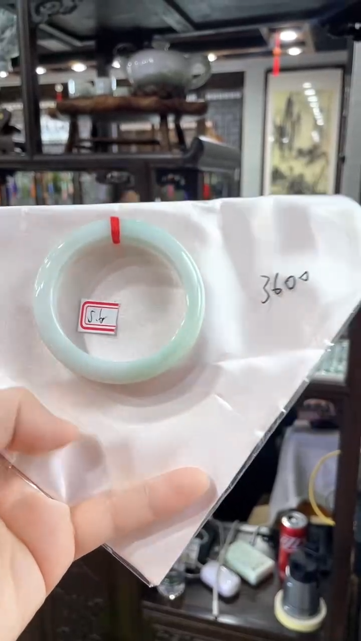 未镶嵌手镯翡翠56，50