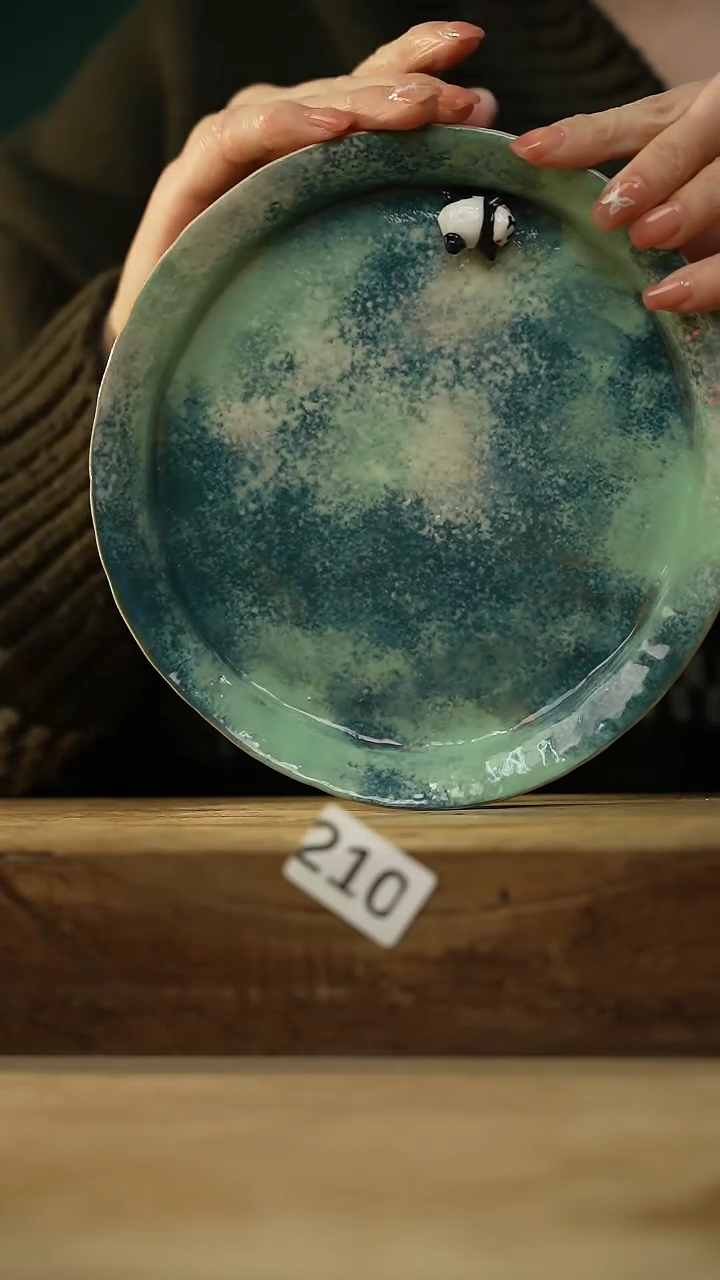 【闪购商品】瓷片趴趴熊系列·设计师贰渔手作