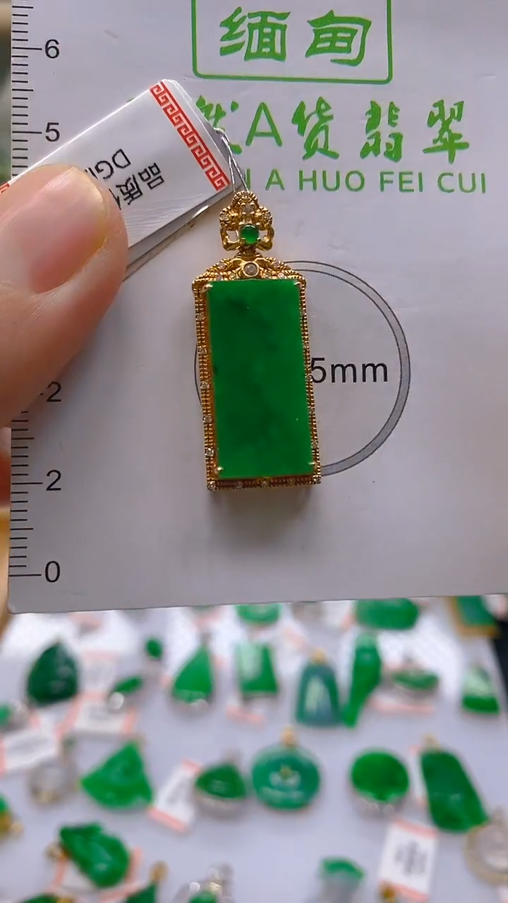 【闪购商品】翡翠18K金镶嵌颈饰新号开播，全场乱卖