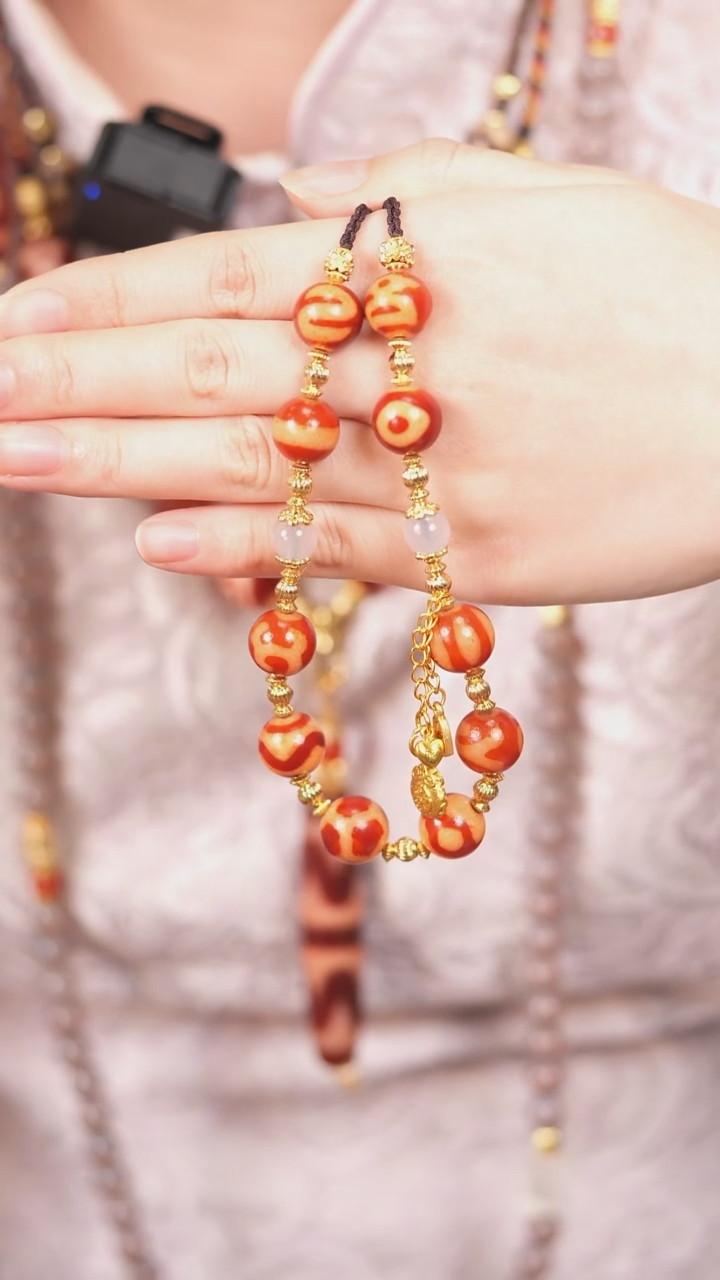 玛瑙/玉髓（覆膜）颈饰未镶嵌传世珠宝-多样性发其一