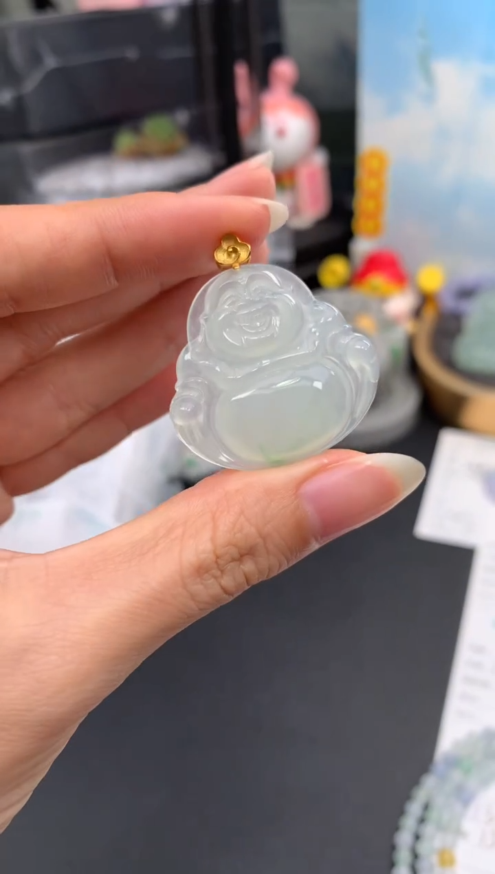 定制翡翠18K金镶嵌模式推广期48小时鉴赏期