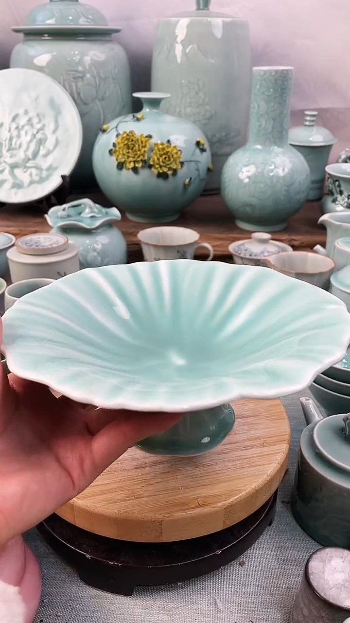 【闪购商品】特价 微瑕 慧仙青瓷