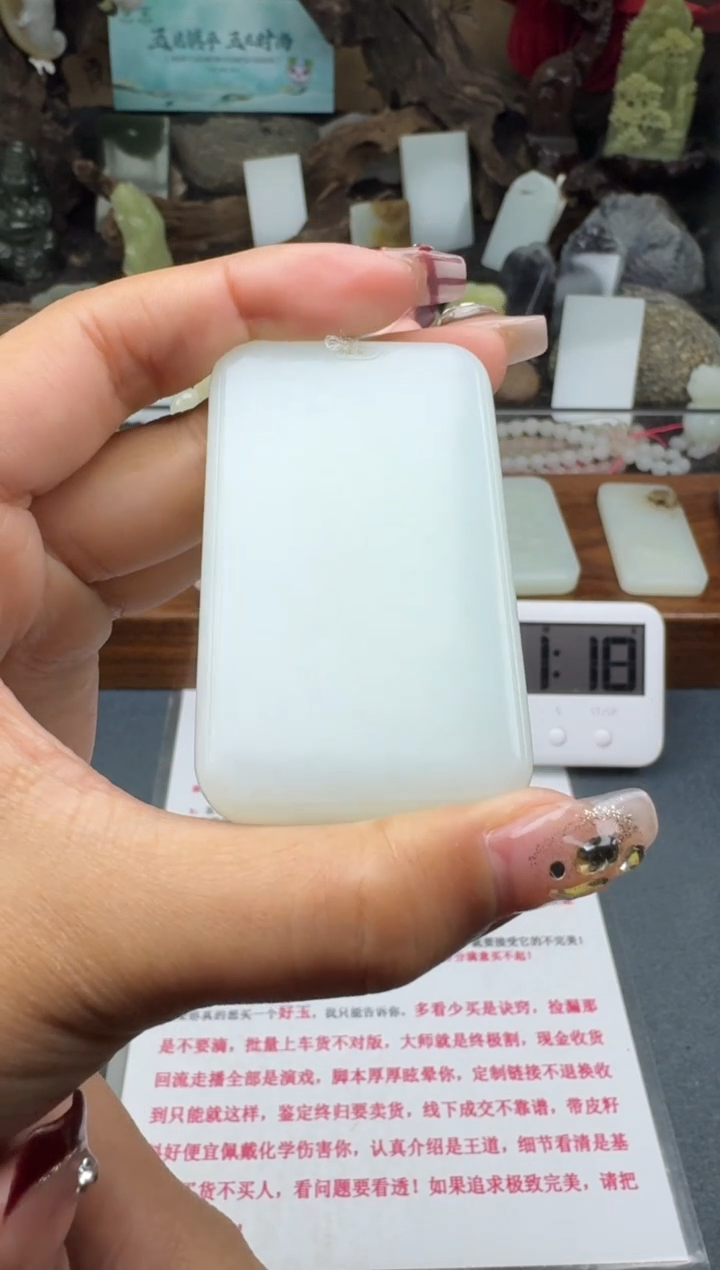 【闪购商品】和田玉颈饰未镶嵌菲菲