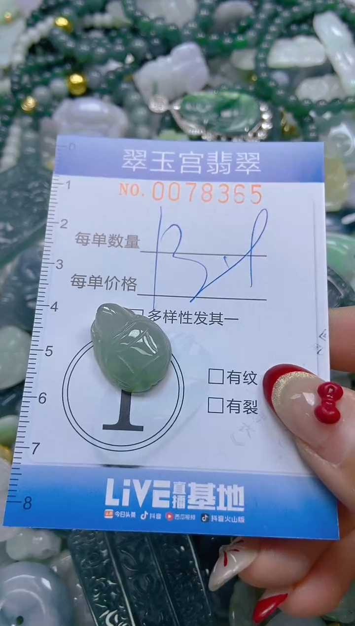【闪购商品】翡翠颈饰未镶嵌闪购0078365