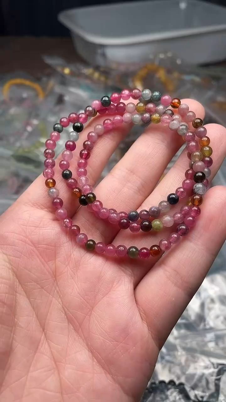 手串未镶嵌碧玺多样性发货拍一发一