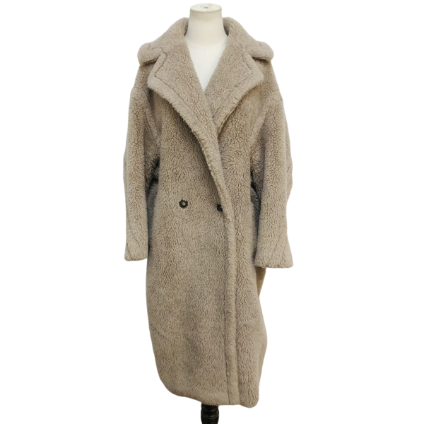 妃鱼/麦丝玛拉/羊驼毛/大衣/95新/M1/23