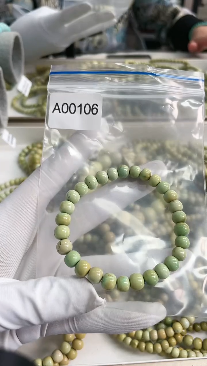 【闪购商品】绿松石珠宝奇石未镶嵌7mm+